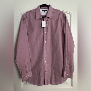 NWT Banana Republic Men's Red Checkered Shirt - XL